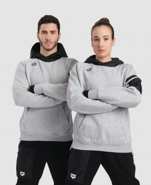Φούτερ Arena Κουκουλοφόρος Tech ανδρικα γκρι | 60639811
