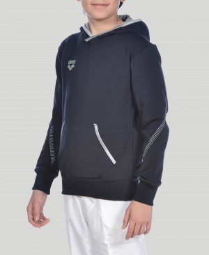 Φουτερ με Κουκουλα Arena Team Line L/S για αγορια σκουρο μπλε | 71785508